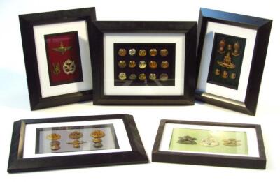 Various cap badges