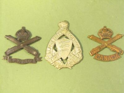 Various cap badges - 3