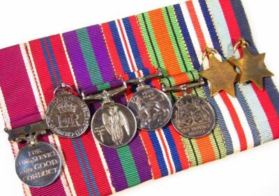 A miniature WWII medal group - 2