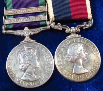 A Queen Elizabeth II Campaign Services Medal - 2