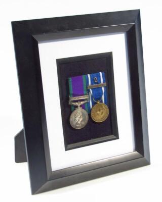 A Queen Elizabeth II Campaign Services Medal