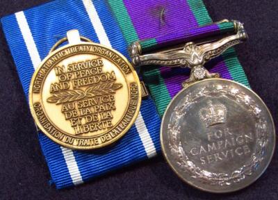 A Queen Elizabeth II Campaign Services Medal - 3