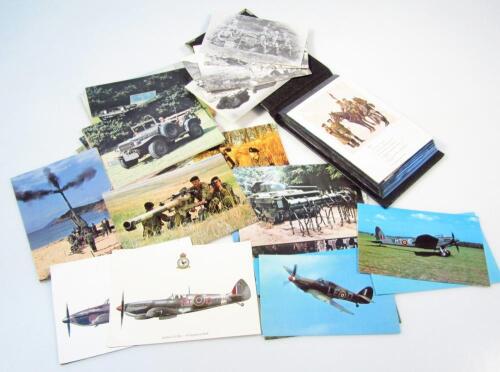 Various war related postcards