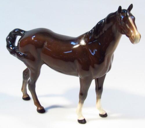 A Beswick standing horse