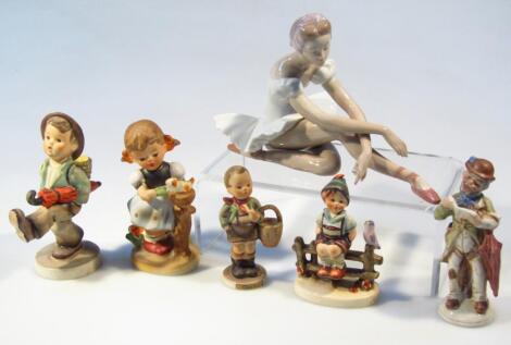 Various Goebel Hummel figures