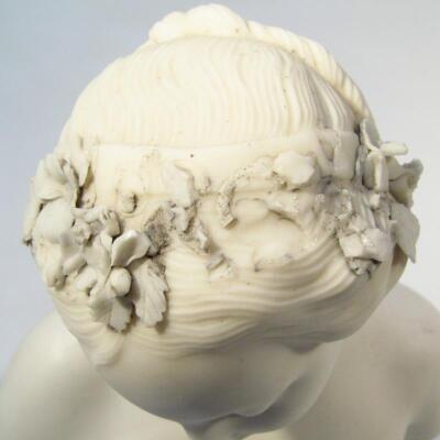 A late 19thC Parian bust - 4