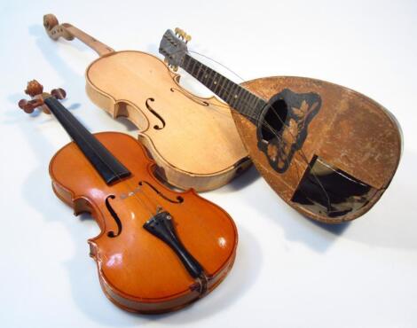 Various musical instruments