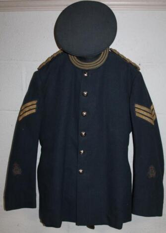 An RAF ceremonial jacket in blue