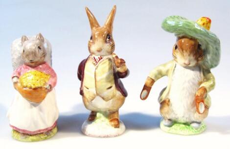 Various Beswick Beatrix Potter figures