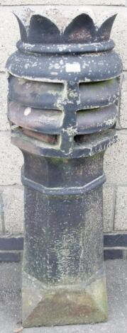 A early 20thC fire clay chimney