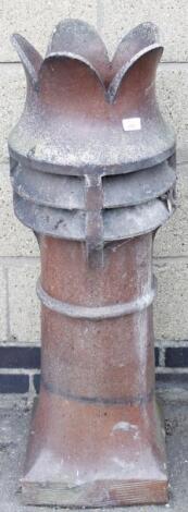 A late 19thC fire clay chimney