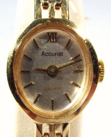 A ladies Accurist cocktail watch