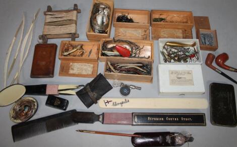 Various early 20thC vintage and other fishing equipment