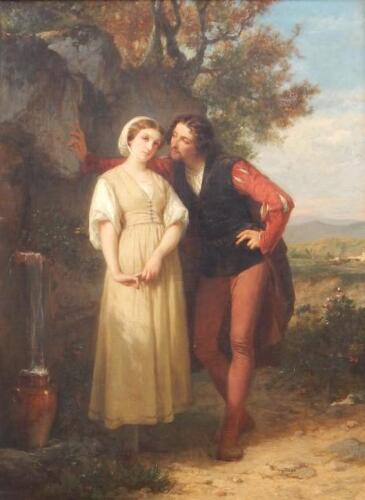 Charles Louis Lucien Muller (1815-1892). The Lovers