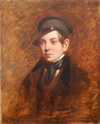 Richard Parkes Bonington (1802-1828). Portrait of French student