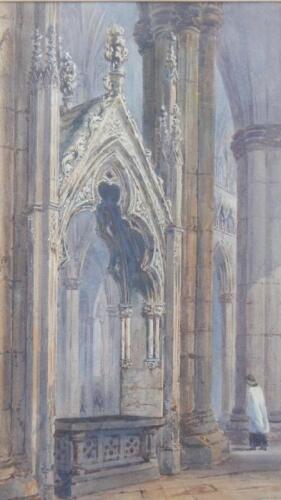 Caroline St John Mildmay (1800-1894). Church interior