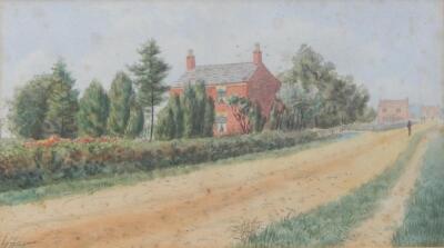 William Bartol Thomas (1877-1947). Farmhouse and track