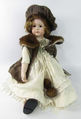 A Kammer & Reinhardt Simon Halbig bisque head doll