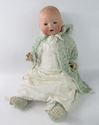 An Armand Marseille bisque head doll