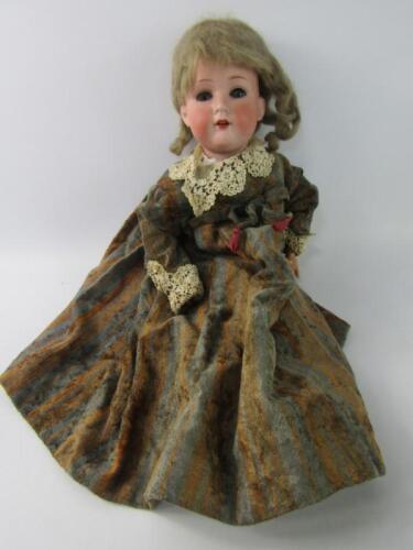 An Armand Marseille bisque head doll