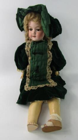 An Armand Marseilles bisque doll