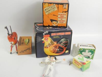Miscellaneous tin plate and other toys