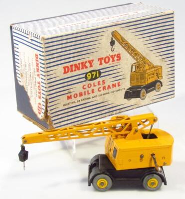 A Dinky Toys Cole's mobile crane