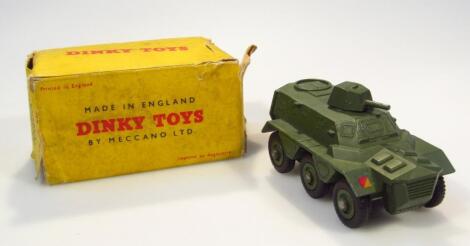 A Dinky Toys die-cast Army Personnel Carrier