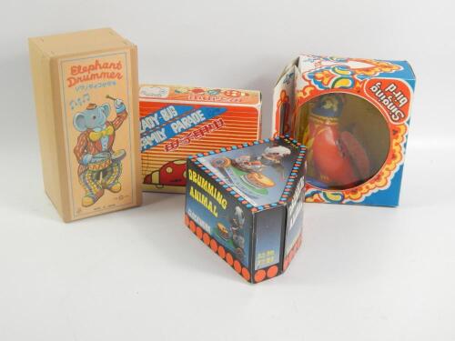 Miscellaneous clockwork toys