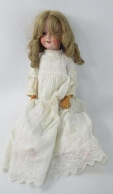 An Armand Marseilles bisque head doll