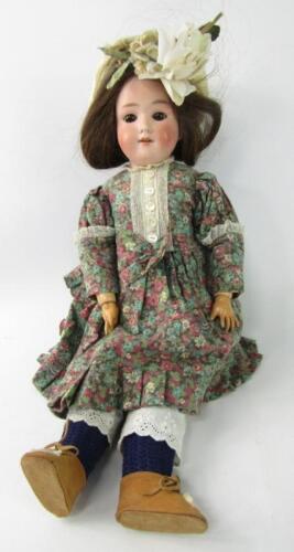 An Armand Marseilles bisque head doll