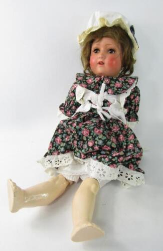 A German bisque head doll