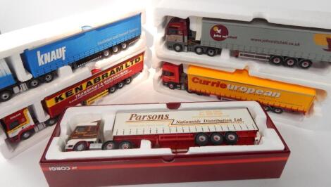 Corgi die cast lorries