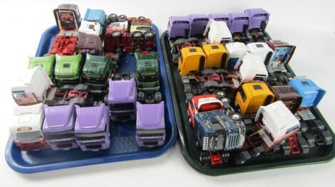 Corgi die cast lorry cabs