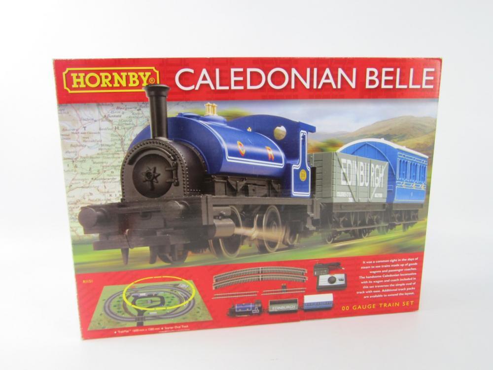 Hornby caledonian train set hot sale