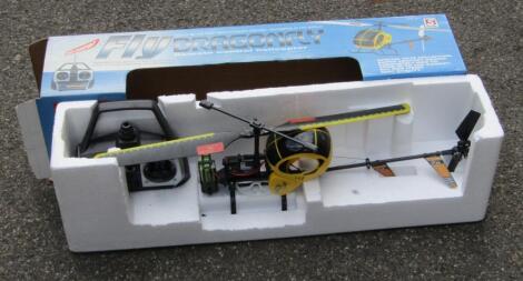 A Dragonfly remote controlled helicopter