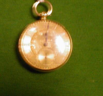 An 18ct gold open face pocket watch