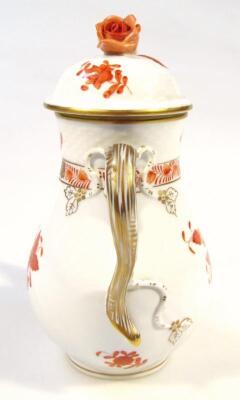 A 20thC Herend Of Hungary coffee pot - 2