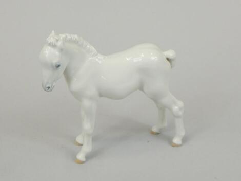 A Royal Copenhagen figure of a foal