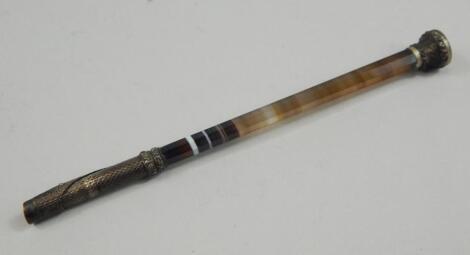 A Victorian quill pen