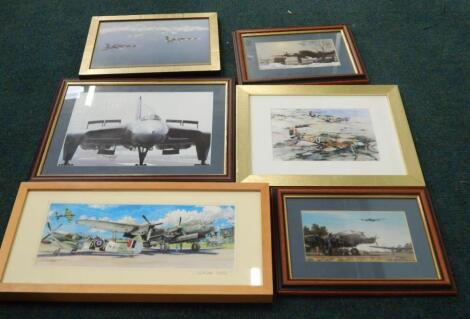 Various aviation pictures and prints