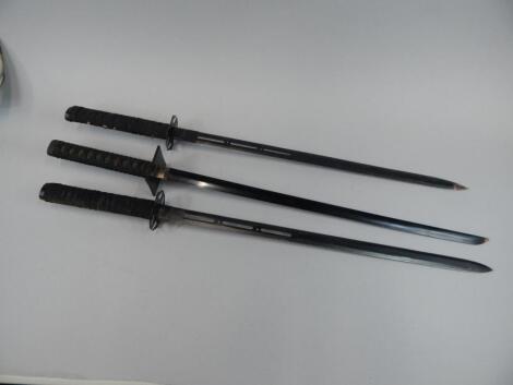 Three items of modern Japanese Samurai