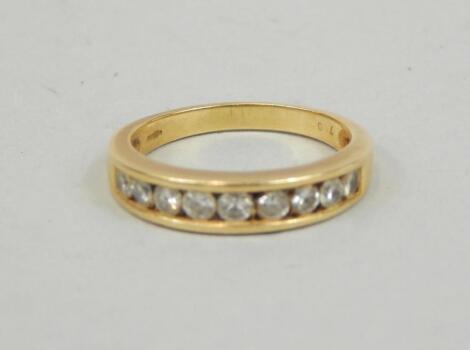 A half eternity ring