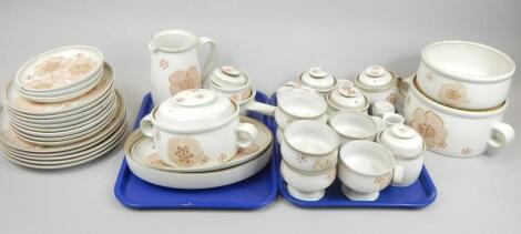 A Denby stoneware part dinner and tea service