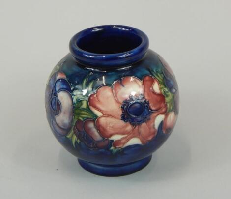 A Moorcroft globular vase