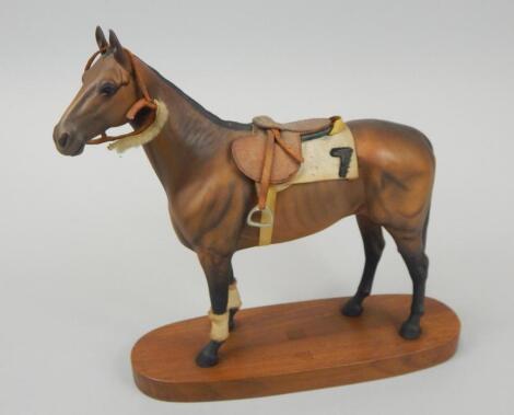 A Beswick figure of the racehorse Arkle standing