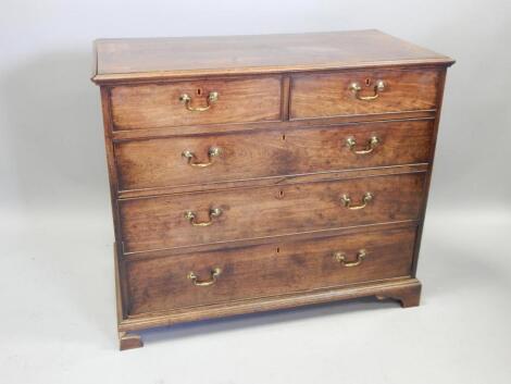 A George III mahogany chest