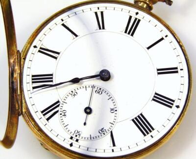 A Patent Lever gentleman's open faced pocket watch - 2