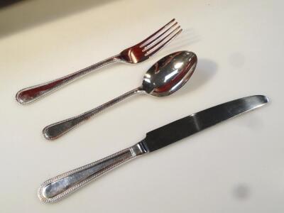 A Viner's gilt silver collection cased canteen of cutlery - 2