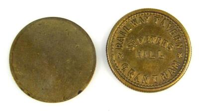 An A M Mole & Sons tavern token - 2